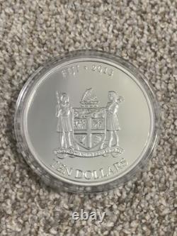 2013 Fiji 5 oz Silver $10 Taku BU Gorgeous! Sealed Airtite Capsule! Awesome Coin 2013 Fiji 5 oz Silver $10 Taku BU Gorgeous! Sealed Airtite Capsule! Awesome Coin