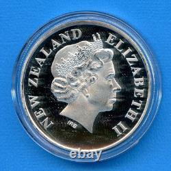 2013 New Zealand 50 Years Spider Man Colorized Silver Collector's Coin in Case