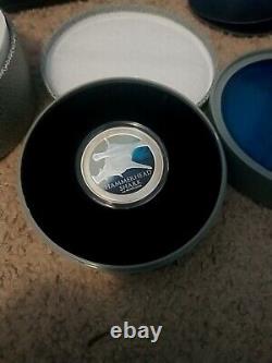 2013 New Zealand Mint Fine Silver. 999 1oz Niue Coin Hammerhead Shark Coin
