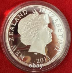 2013 New Zealand S $1 Silver Proof Koru Maori Art Original Mint Packaging Coin