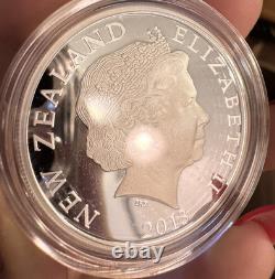 2013 New Zealand S $1 Silver Proof Koru Maori Art Original Mint Packaging Coin