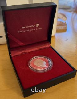 2013 New Zealand S $1 Silver Proof Koru Maori Art Original Mint Packaging Coin