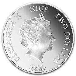 2013 Niue 1 oz Silver $2 Osprey Proof