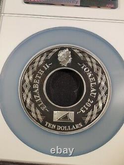 2013 Tokelau INFINITY SNAKE Lunar Year Coin 2 oz Silver. 999 NGC PF 69 UC