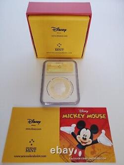 2014, 1-Oz. Silver Proof, Disney Mickey and Friends 6 Coin Set, New Zealand Mint