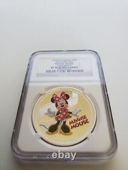 2014, 1-Oz. Silver Proof, Disney Mickey and Friends 6 Coin Set, New Zealand Mint