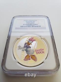 2014, 1-Oz. Silver Proof, Disney Mickey and Friends 6 Coin Set, New Zealand Mint