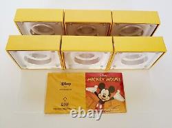 2014, 1-Oz. Silver Proof, Disney Mickey and Friends 6 Coin Set, New Zealand Mint