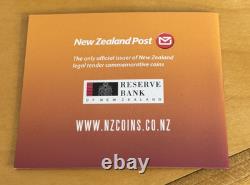 2014 New Zealand 1 oz Silver Proof Maori Art Dollar OMP Coin