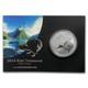 2014 New Zealand 1 Oz Silver Treasures $1 Kiwi Specimen