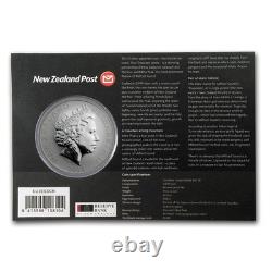 2014 New Zealand 1 oz Silver Treasures $1 Kiwi Specimen