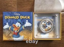 2014 New Zealand Mint Disney Mickey & Friends 6-coin 1 oz Silver Complete Set