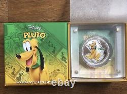 2014 New Zealand Mint Disney Mickey & Friends 6-coin 1 oz Silver Complete Set