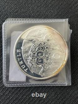 2014 Niue 1 oz 999 Silver Hawksbill Turtle -Rare, Hard to Find! Beautiful Toning