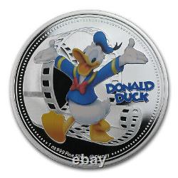 2014 Niue 1 oz Silver $2 Disney Donald Duck (Colorized) SKU #84855