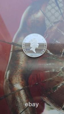 2015 Niue $2 Vietnam Veterans Memorial 1 oz. 999 Silver Proof America's Parks