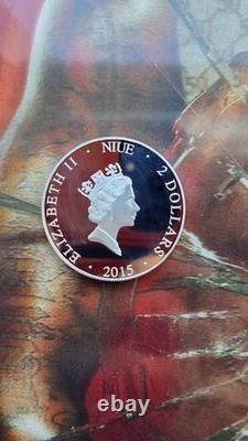 2015 Niue $2 Vietnam Veterans Memorial 1 oz. 999 Silver Proof America's Parks 2015 Niue $2 Vietnam Veterans Memorial 1 oz. 999 Silver Proof America's Parks