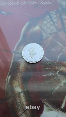 2015 Niue $2 Vietnam Veterans Memorial 1 oz. 999 Silver Proof America's Parks