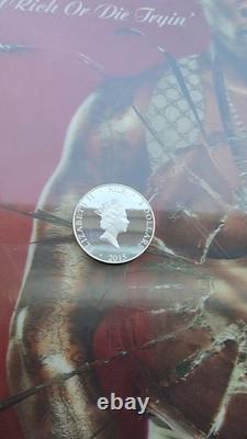 2015 Niue $2 Vietnam Veterans Memorial 1 oz. 999 Silver Proof America's Parks