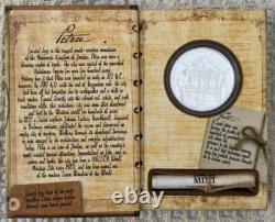 2015 Niue Forgotten Cities PETRA 1oz Silver Proof Coin New Zealand Mint #705