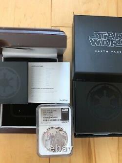 2016 NIUE STAR WARS 1-OZ SILVER DARTH VADER NGC PF70UC First Releases