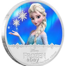 2016 Niue $2 Disney Frozen Snow Queen Elsa Ngc Pf69 Uc 999 Silver Coin