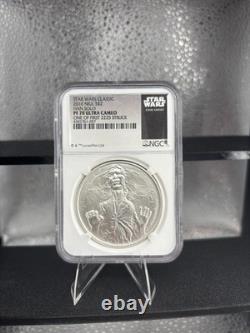 2016 Niue $2 Star Wars Han Solo NGC PF70 Ultra Cameo 1 of First 2225 Struck RARE