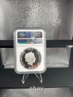 2016 Niue $2 Star Wars Han Solo NGC PF70 Ultra Cameo 1 of First 2225 Struck RARE
