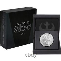 2016 Niue Disney Star Wars Yoda 1 oz. 999 Silver Coin Proof