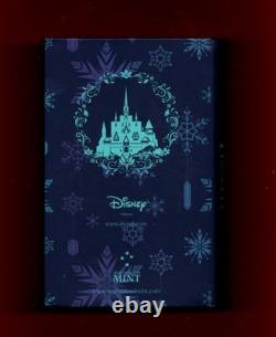 2016 Niue New Zealand Disney Frozen Elsa & Anna Mint Package and COA