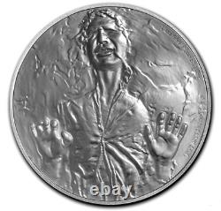 2016 Niue New Zealand Disney Star Wars Classic Han Solo 1 oz Silver