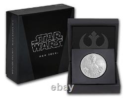 2016 Niue New Zealand Disney Star Wars Classic Han Solo 1 oz Silver