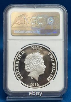 2016 Star Wars Classic Niue S$2 Darth Vader Coin NGC PF70 Ultra Cameo