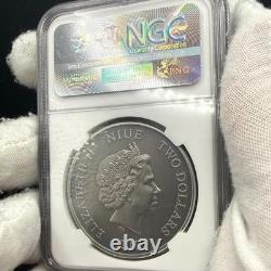 2017 Niue Fine Silver Warriors of History Romans Antiqued Colorized PF70 1 of 2