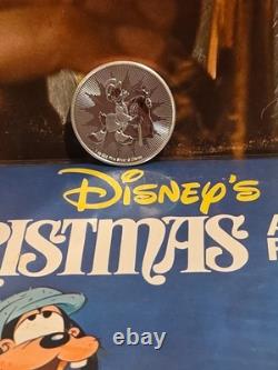 2018 Niue $2 Disney Scrooge McDuck 1 oz Silver Officially Licensed Mintage 250k