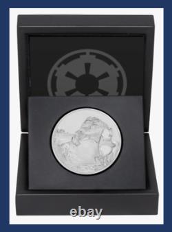 2018 Niue New Zealand Disney Star Wars Classic Jabba the Hutt 1 oz Silver