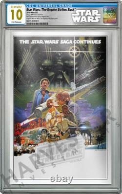 2018 Star Wars Empire Strikes Back Silver Foil Cgc 10 Gem Mint First Release