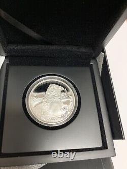 2018 Star Wars Jabba The Hutt Silver 1oz Coin