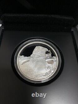 2018 Star Wars Jabba The Hutt Silver 1oz Coin