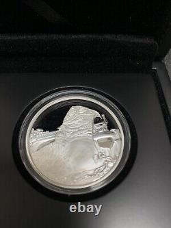 2018 Star Wars Jabba The Hutt Silver 1oz Coin