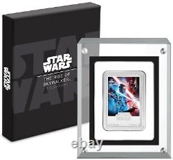2019 STAR WARS The The Force Awakens + 2020 Rise of Skywalker 1 OZ. SILVER