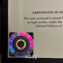 2020 1oz SILVER COIN DISNEY FANTASIA DOZING SORCER'S APPRENTICE. COA IS # 756