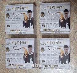 2020-2021 Harry Potter Wizarding World Silver Proof 1oz NIUE 4 coin collection