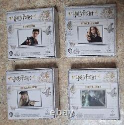 2020-2021 Harry Potter Wizarding World Silver Proof 1oz NIUE 4 coin collection