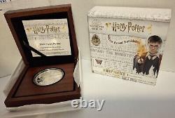 2020-2021 Harry Potter Wizarding World Silver Proof 1oz NIUE 4 coin collection