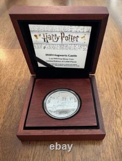 2020 Hogwarts Castle Harry Potter 1oz Silver Coin