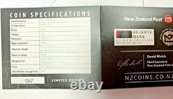 2020 New Zealand Silver $20 NGC PF70 Mintage-100 Bird Kiwi Kilo Arteryx Rowi TOP