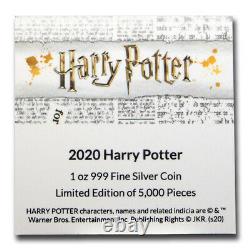 2020 Niue 1 oz Proof Silver Harry Potter SKU#221521