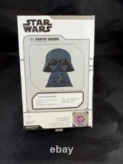 2020 Niue Chibi Darth Vader Coin 1 oz Fine Silver New Zealand Mint #24/2000