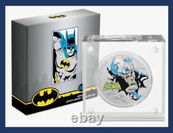 2020 Niue Justice League 60th Anniversary Batman & The Flash 1oz Silver DC JLA